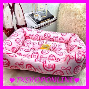 💗🐶{Peanuts} Pink Cozy Plush {Pet Bed}🐶💗